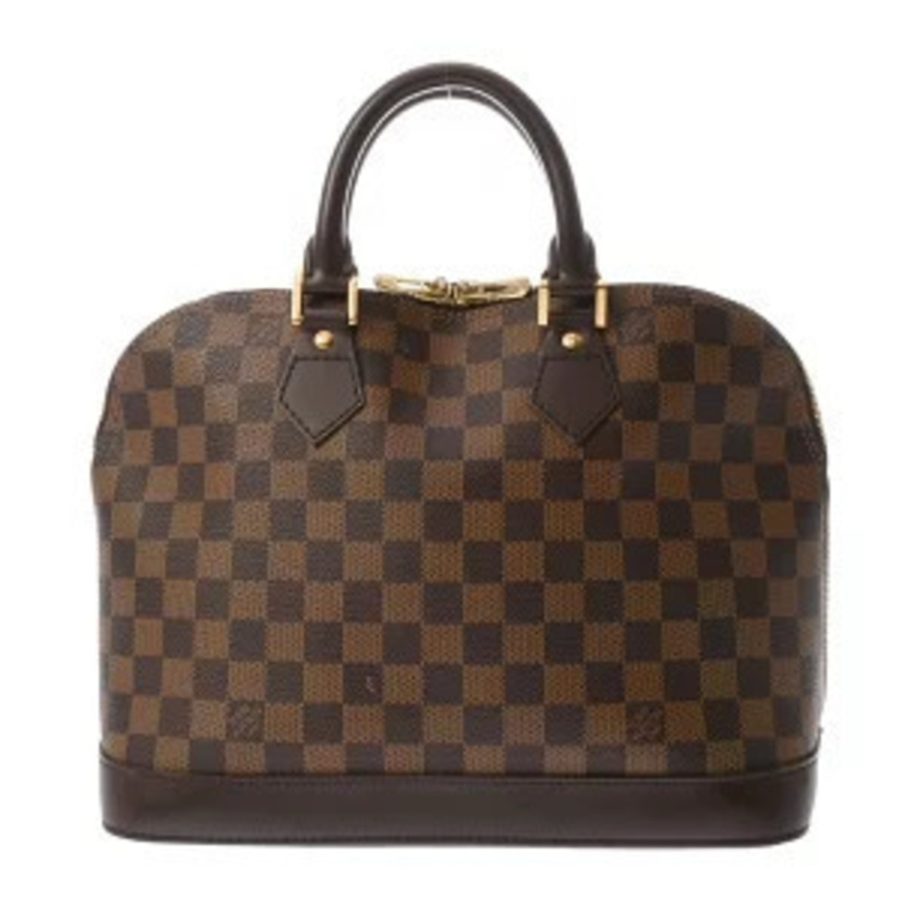 Louis Vuitton Damier Alma Brown Canvas Handbag